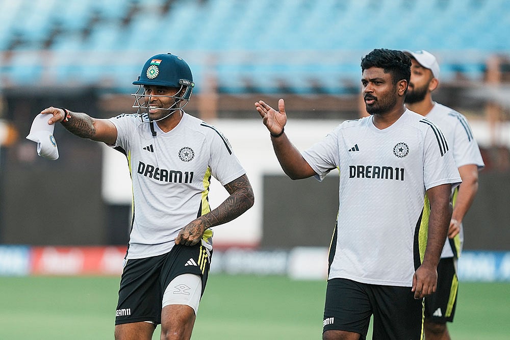 India vs England 3rd T20 Training session