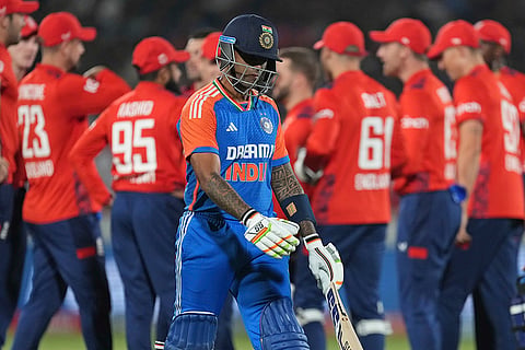 IND vs ENG 3rd T20: Suryakumar Yadav leaves the field after losing his wicket