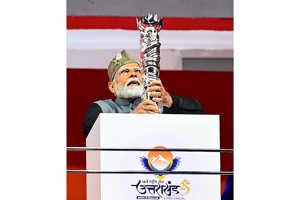 Opening ceremony of 38th National Games in Dehradun_