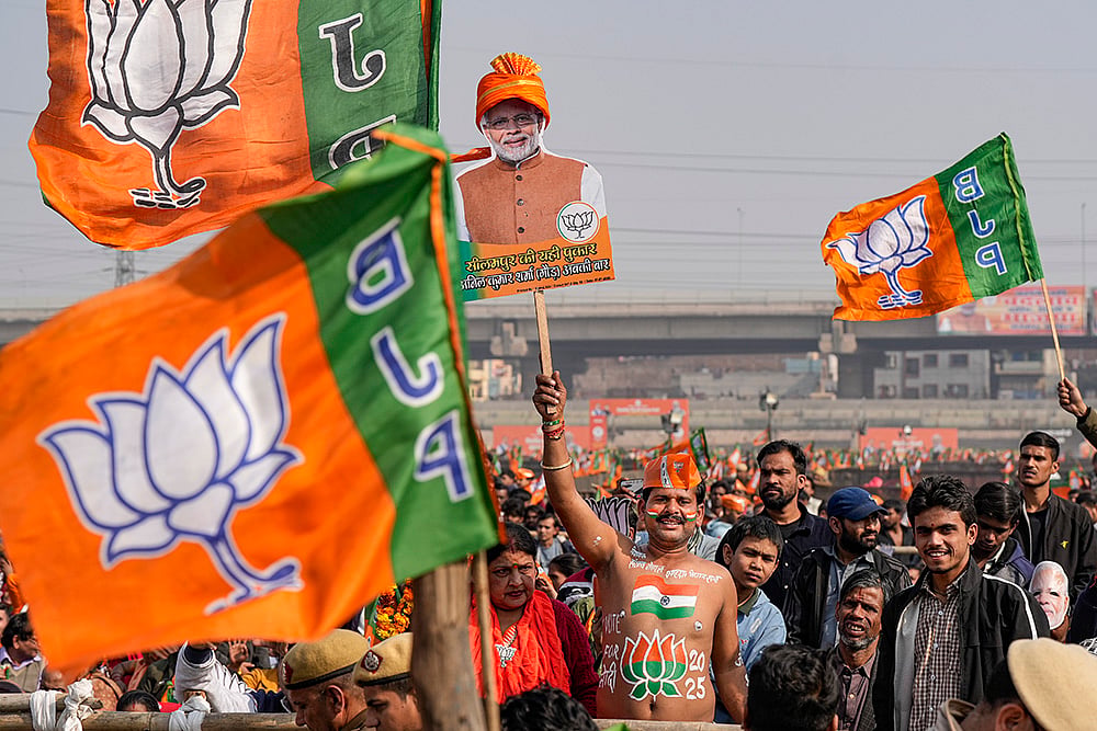 Delhi polls: PM Modi campaigns