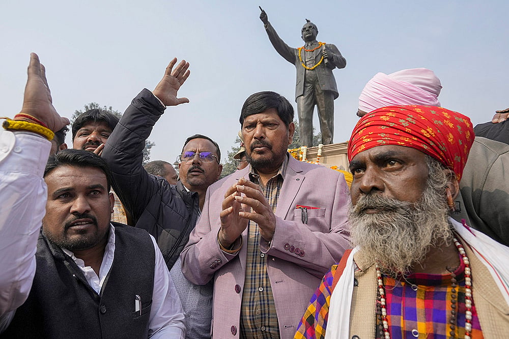 Ramdas Athawale in Amritsar
