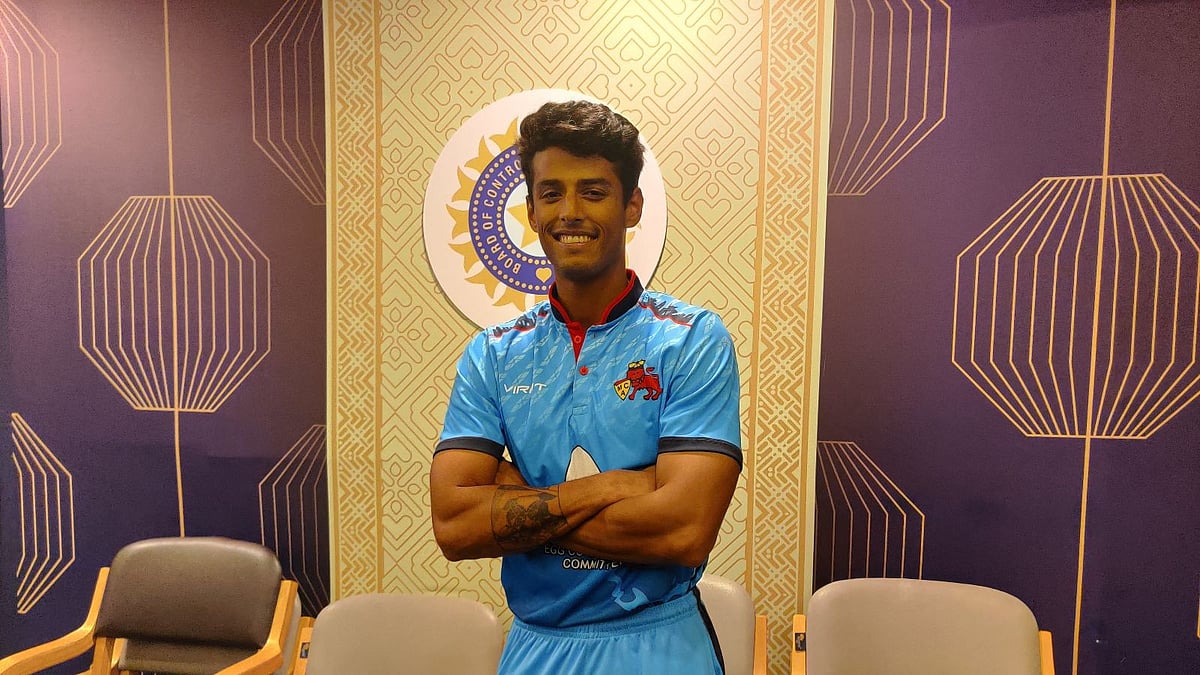 Photo: X | MCA : Mumbai all-rounder Suryansh Shedge.