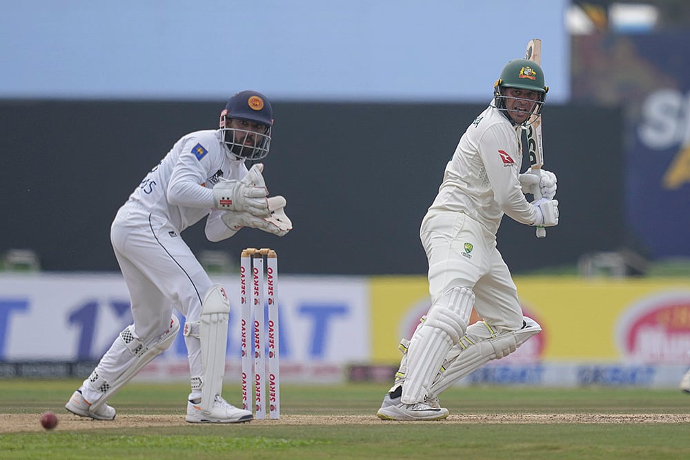 Sri Lanka vs Australia cricket 1st Test match Day 1: Usman Khawaja