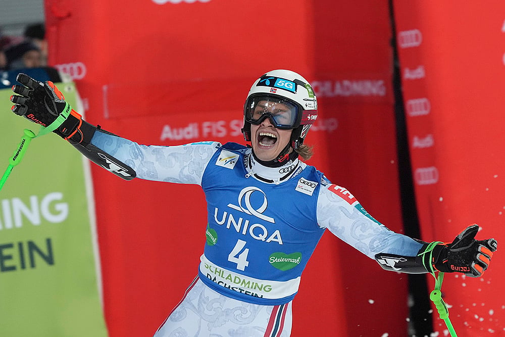 Austria Alpine Skiing World Cup giant slalom pic:  Alexander Steen Olsen