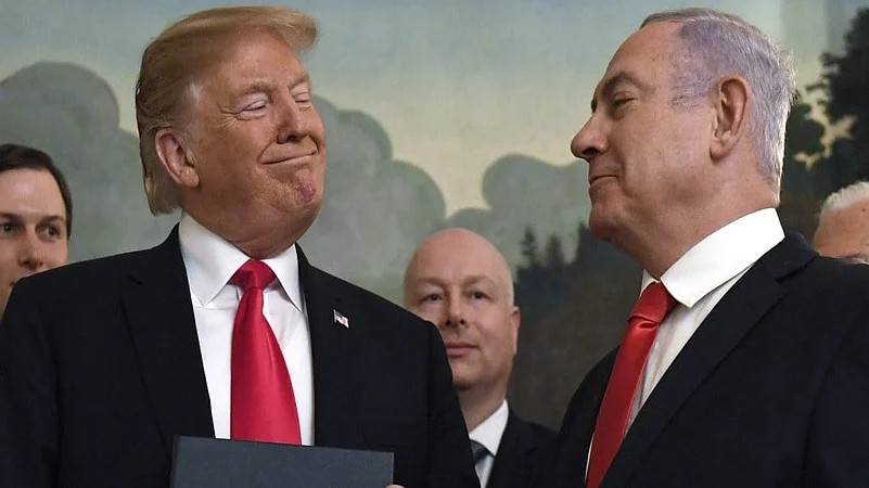 Donald Trump and Benjamin Netanyahu (representative image)