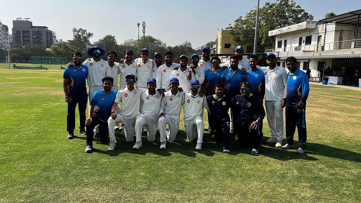 Photo: X | Gujarat Cricket Association : Gujarat cricket team.