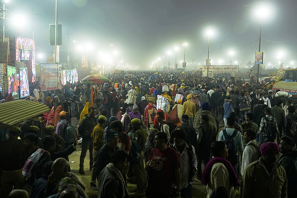 Stampede at 2025 Maha Kumbh mela Festival on Mauni Amavasya_3