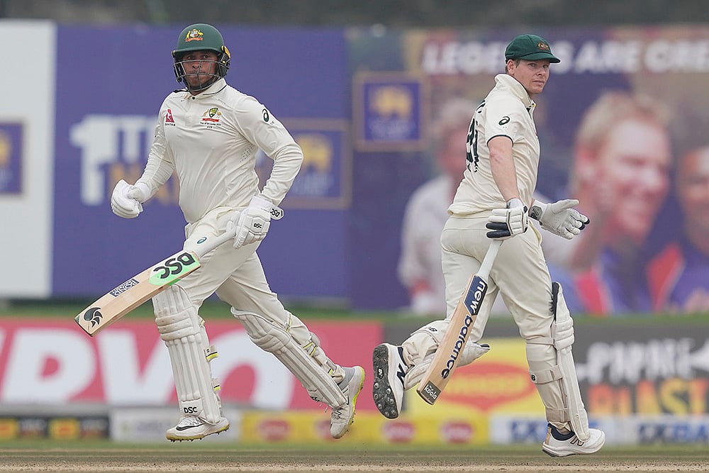 Sri Lanka vs Australia cricket 1st Test match Day 1: Usman Khawaja