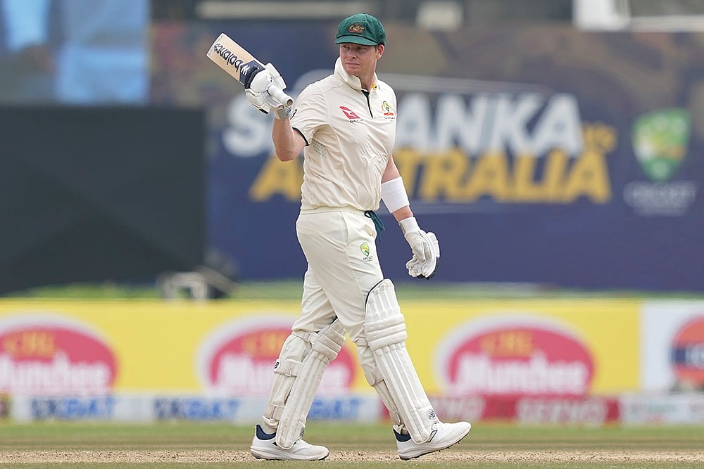 Sri Lanka vs Australia cricket 1st Test match Day 1: Steven Smith