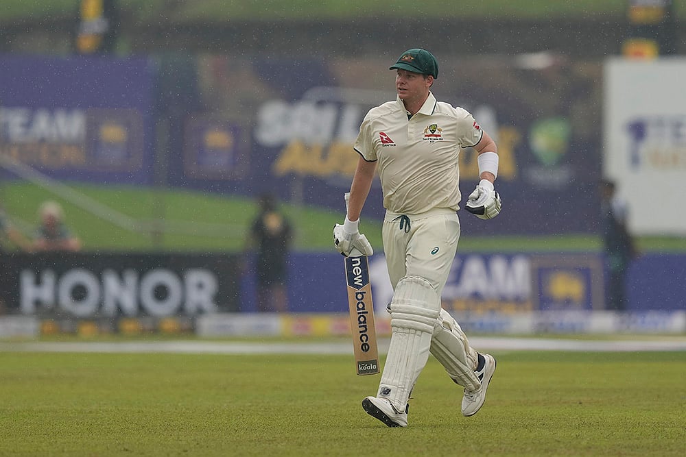 Sri Lanka vs Australia cricket 1st Test match Day 1: Steven Smith