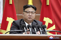 North Korea Condemns NATO Summit, Says Denuclearisation Should Start With US Allies AP : North Korean leader Kim Jong Un