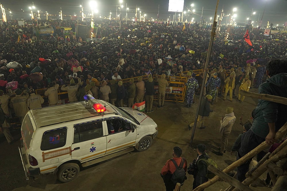 AP : Stampede at 2025 Maha Kumbh mela Festival on Mauni Amavasya