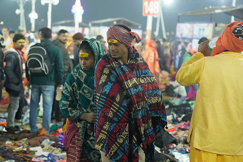 Stampede at 2025 Maha Kumbh mela Festival on Mauni Amavasya_7