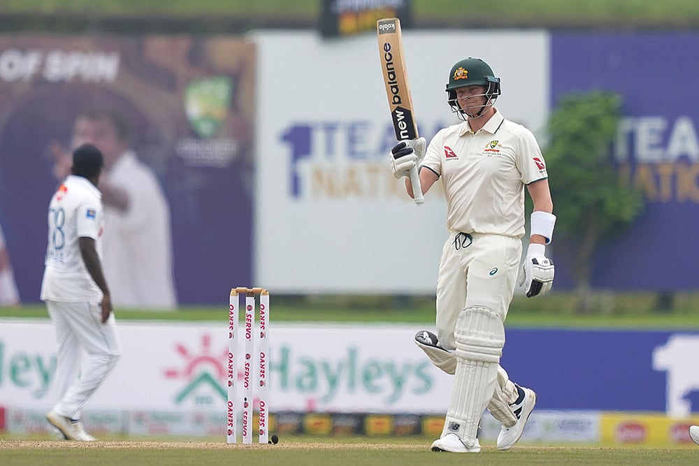 Sri Lanka vs Australia cricket 1st Test match Day 1: Steven Smith