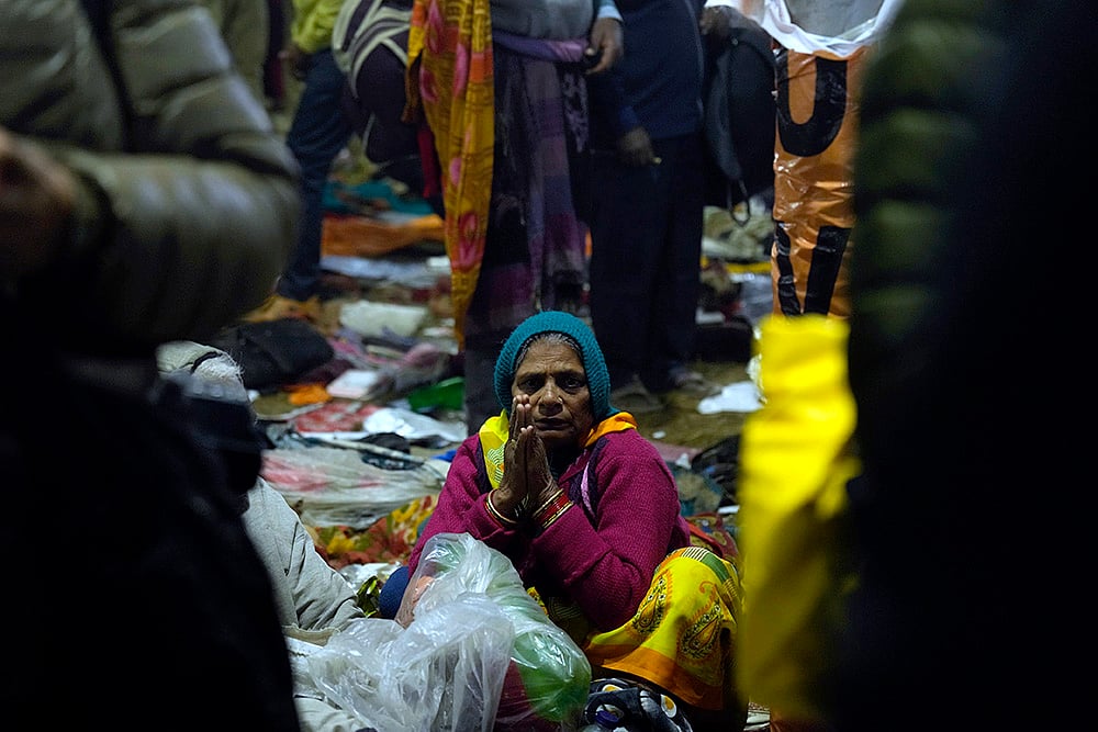 | Photo: PTI/Ravi Choudhary : Stampede at Maha Kumbh 2025 