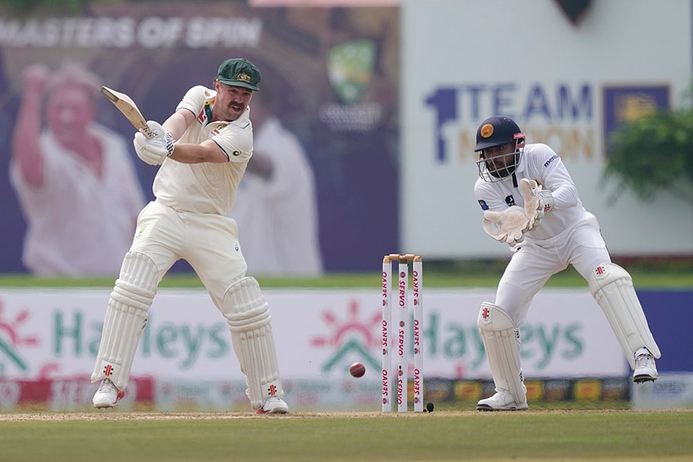 Sri Lanka vs Australia cricket 1st Test match Day 1: Travis Head