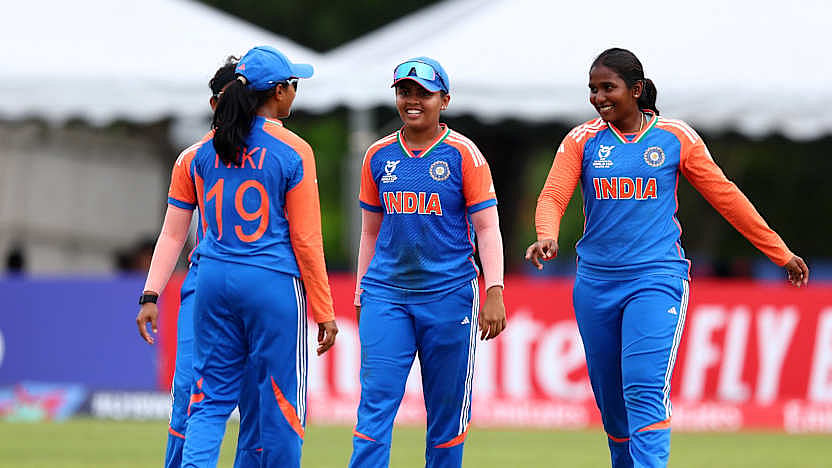 Photo: X | T20 World Cup : India under-19 women's national team.