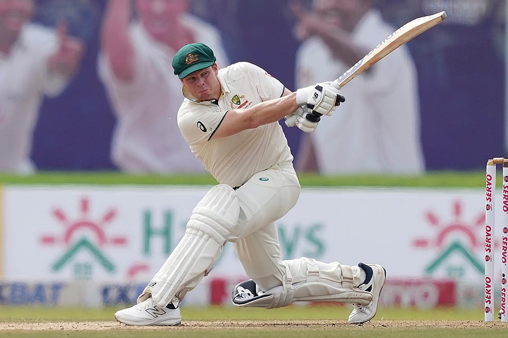 Sri Lanka vs Australia Cricket SL vs AUS 1st Test Day 2 photo: Steven Smith 