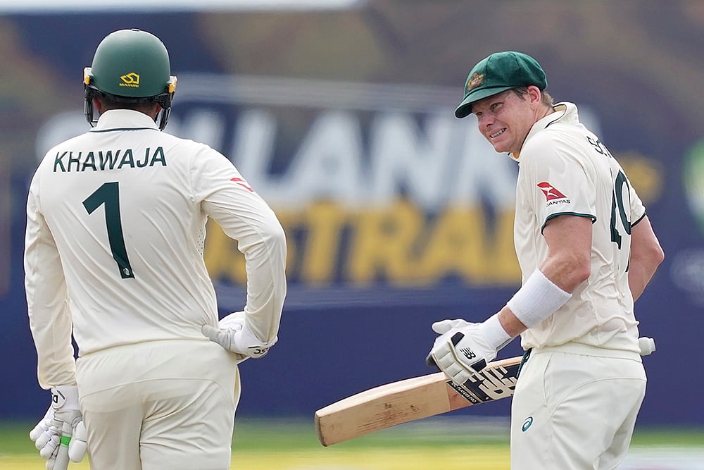 Sri Lanka vs Australia Cricket SL vs AUS 1st Test Day 2 photo: Usman Khawaja