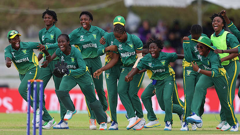 Photo: X | T20 World Cup : South Africa women's under-19 cricket team.