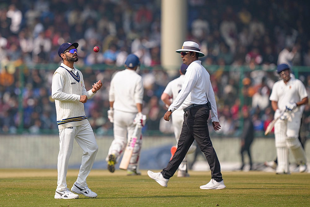 Ranji Trophy Cricket Delhi vs Railways-Day 1 Photo: Virat Kohli