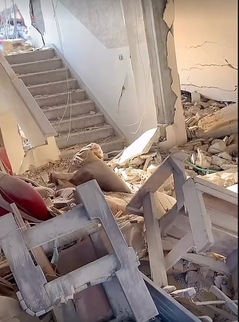 A stairway