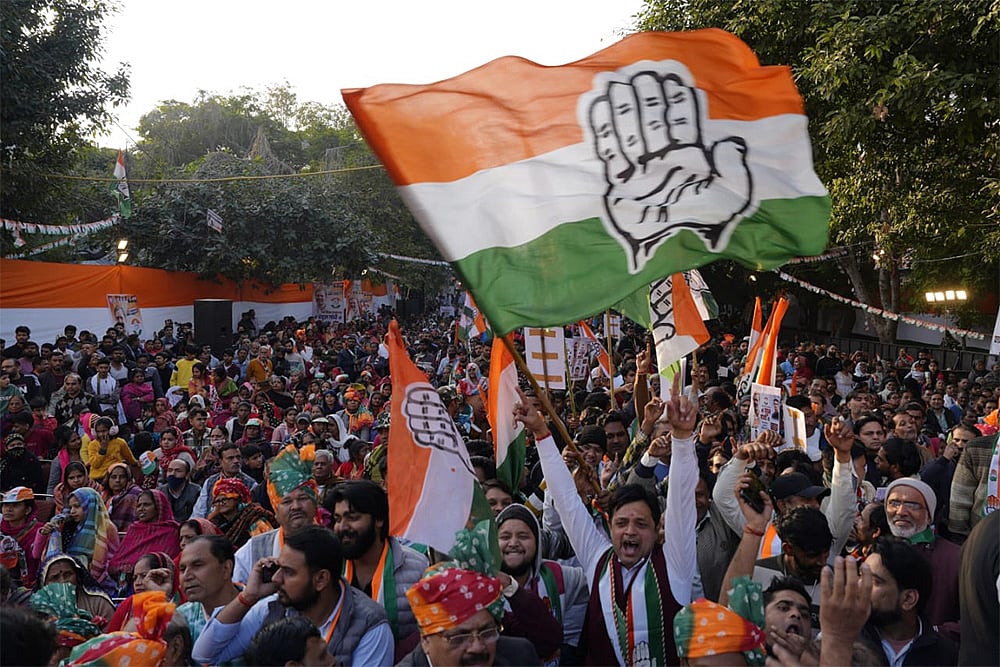 Delhi Assembly elections 2025- Congress campaign_Congress supporters