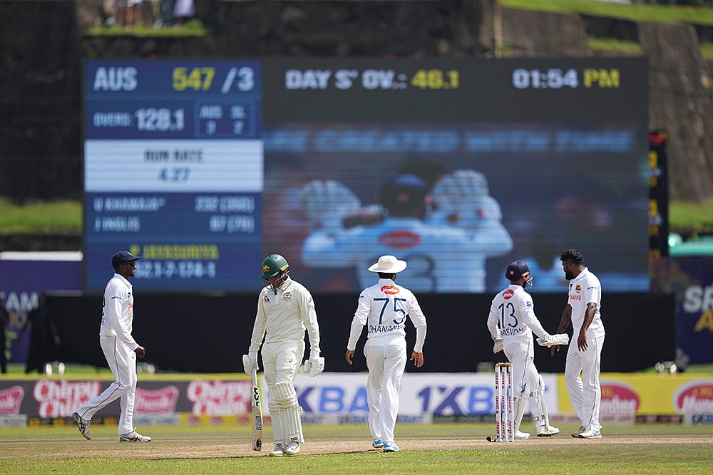 Sri Lanka vs Australia Cricket SL vs AUS 1st Test Day 2 photo: 