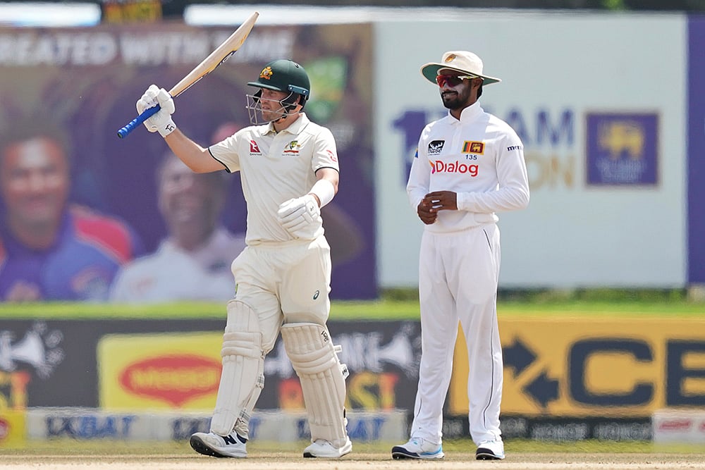 Sri Lanka vs Australia Cricket SL vs AUS 1st Test Day 2 photo:  Josh Inglis
