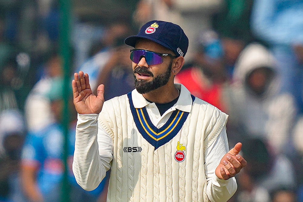 Ranji Trophy Cricket Delhi vs Railways-Day 1 Photo: Virat Kohli 