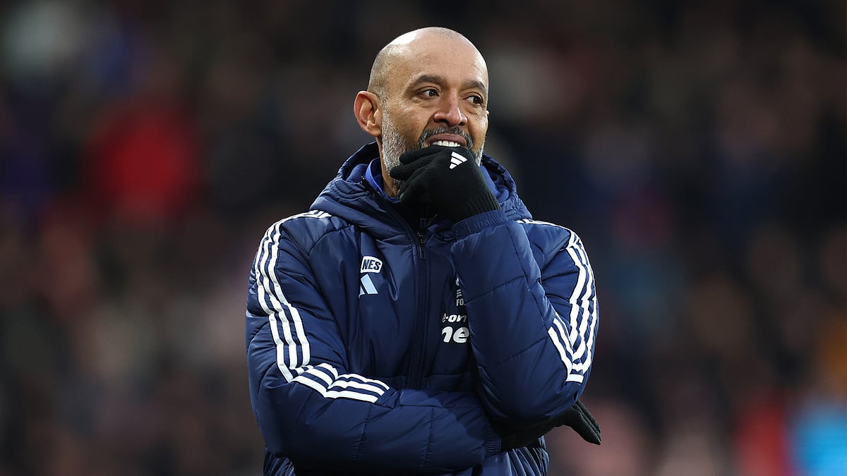 Nuno Espirito Santo during Nottingham Forest's 5-0 defeat to Bournemouth - null