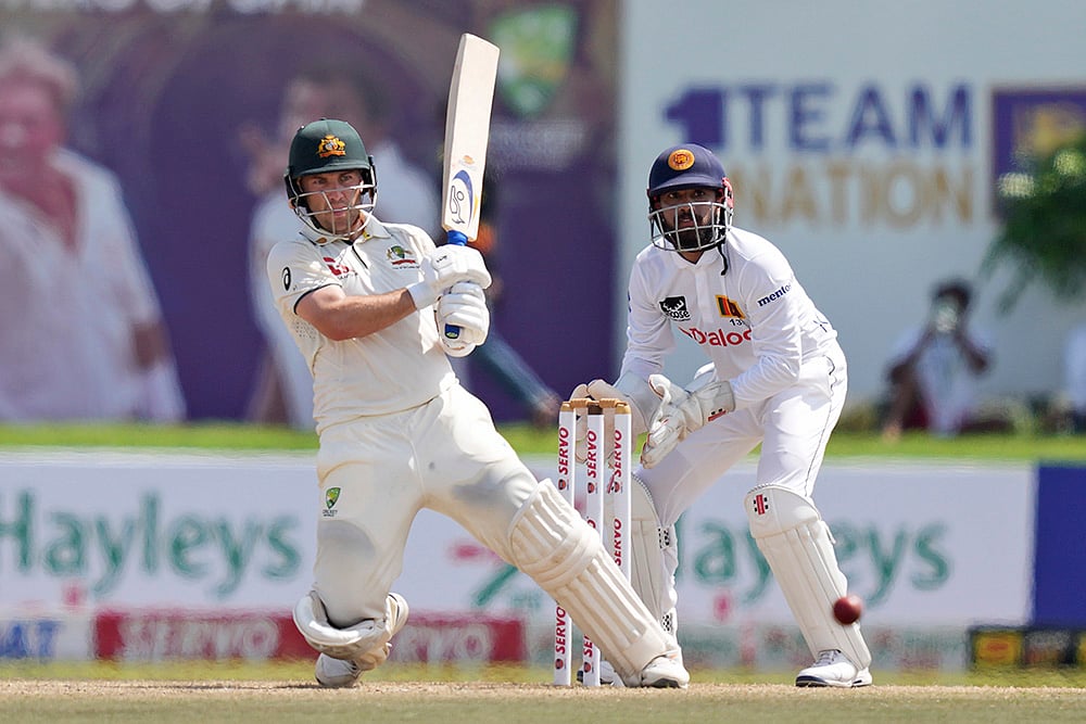 Sri Lanka vs Australia Cricket SL vs AUS 1st Test Day 2 photo: Josh Inglis