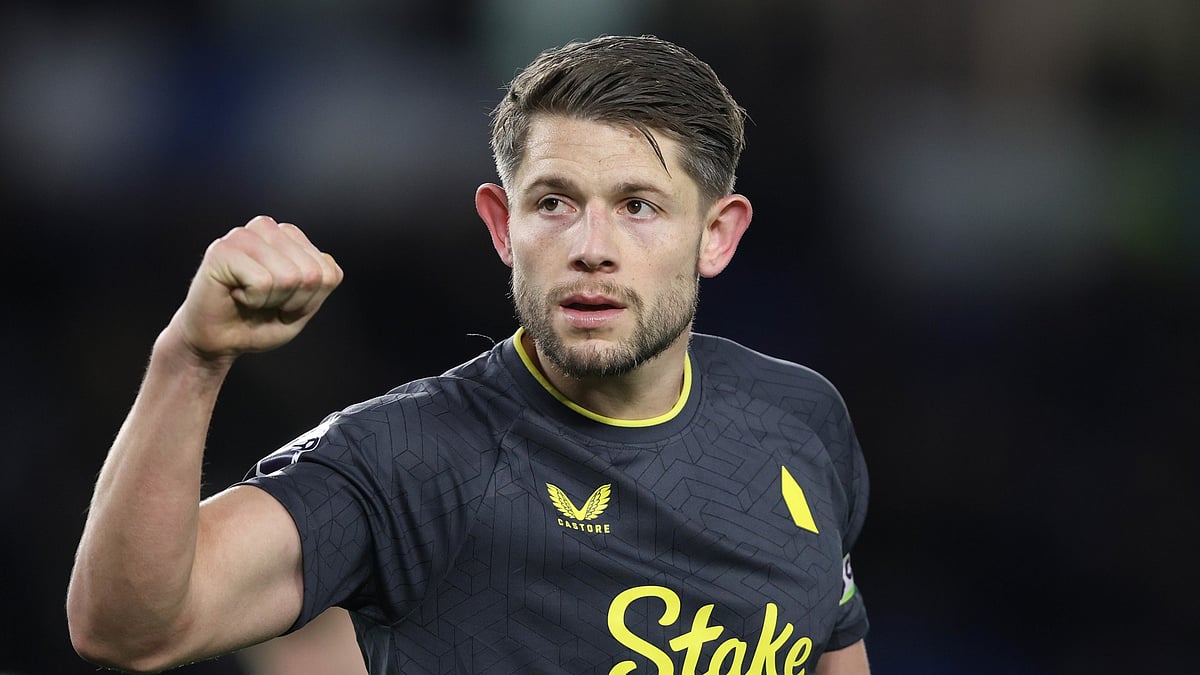 Everton defender James Tarkowski