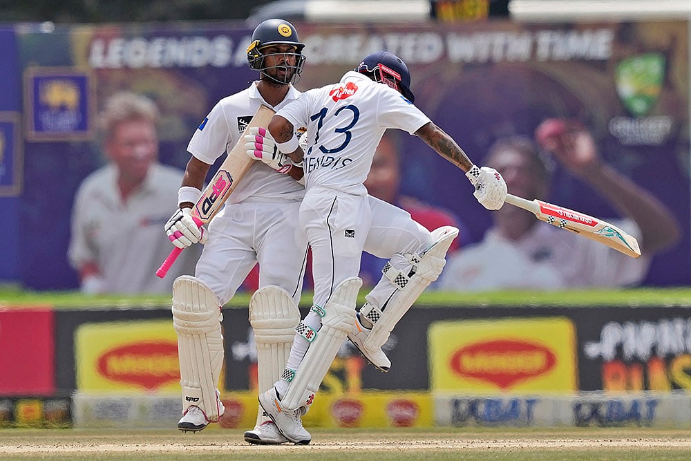 Sri Lanka vs Australia Cricket SL vs AUS 1st Test Day 3 photo: Kusal Mendis