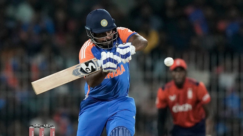 Sanju Samson. - AP/Mahesh Kumar A.