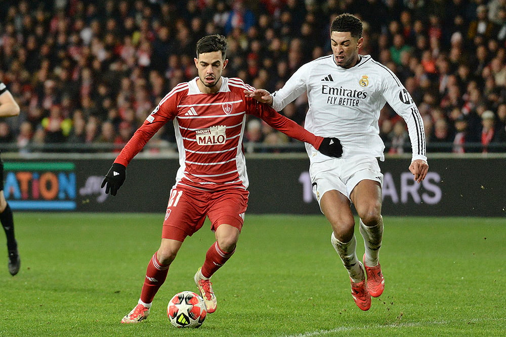 UEFA Champions League UCL soccer Real Madrid vs Brest FC match photo: Romain Faivre