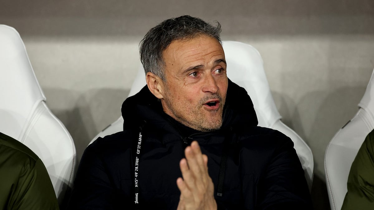 Paris Saint-Germain head coach Luis Enrique