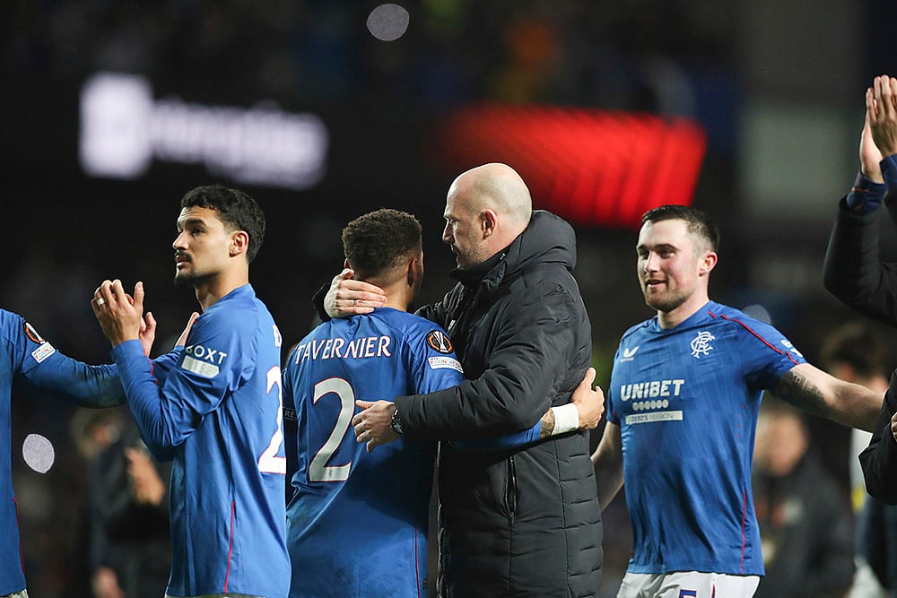 UEFA Europa League 2024-25 Matchday 8 - Rangers FC and Union Saint-Gilloise -Philippe Clement 