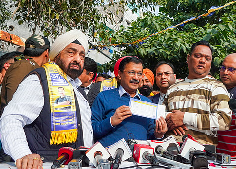 AAP's Bachat Patra campaign