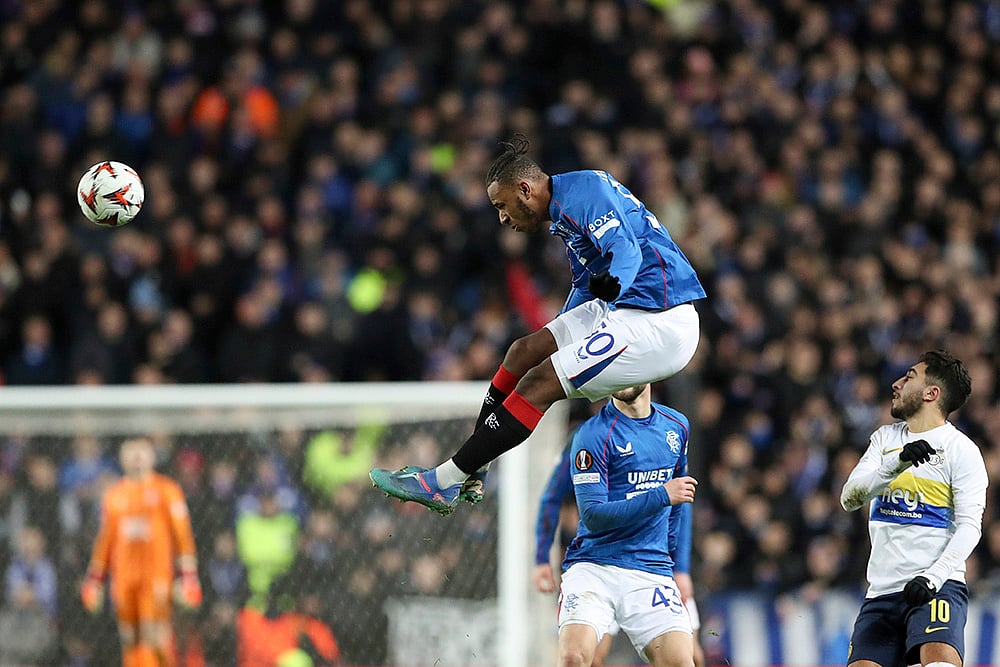 UEFA Europa League 2024-25 Matchday 8 - Rangers FC and Union Saint-Gilloise -Zakariya Lovelace