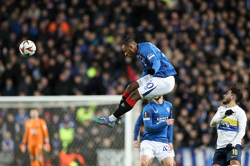 UEFA Europa League 2024-25 Matchday 8 - Rangers FC and Union Saint-Gilloise -Zakariya Lovelace