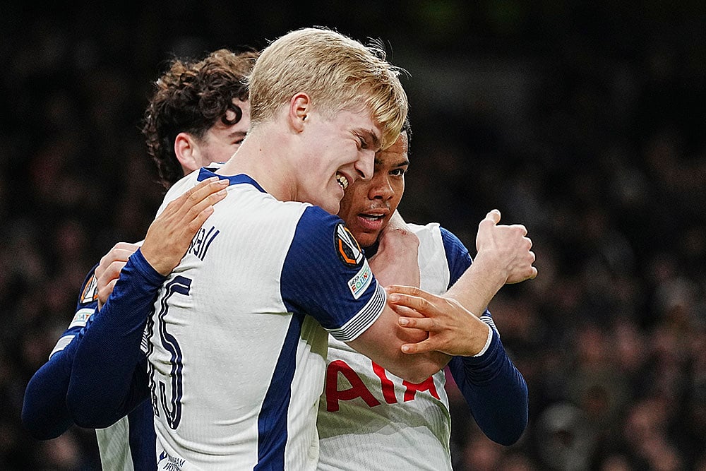 UEFA Europa League 2024-25 Matchday 8 - Tottenham Hotspur vs Elfsborg -Dane Scarlett