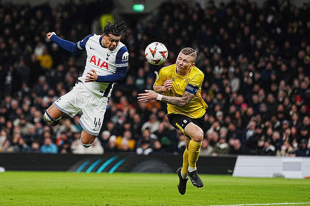 UEFA Europa League 2024-25 Matchday 8 - Tottenham Hotspur vs Elfsborg -Dane Scarlett