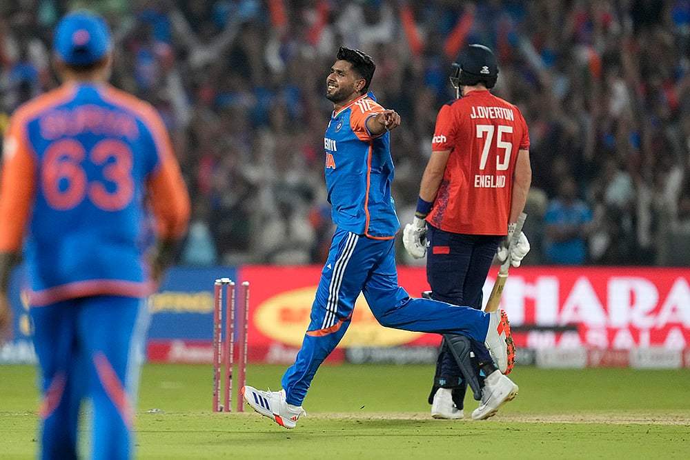 India vs England Cricket IND vs AUS 4th T20I pics from Pune: Harshit Rana
