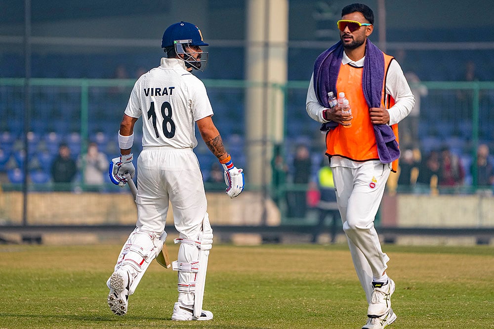 Ranji Trophy Delhi vs Railways-Day 2 _ Virat Kohli