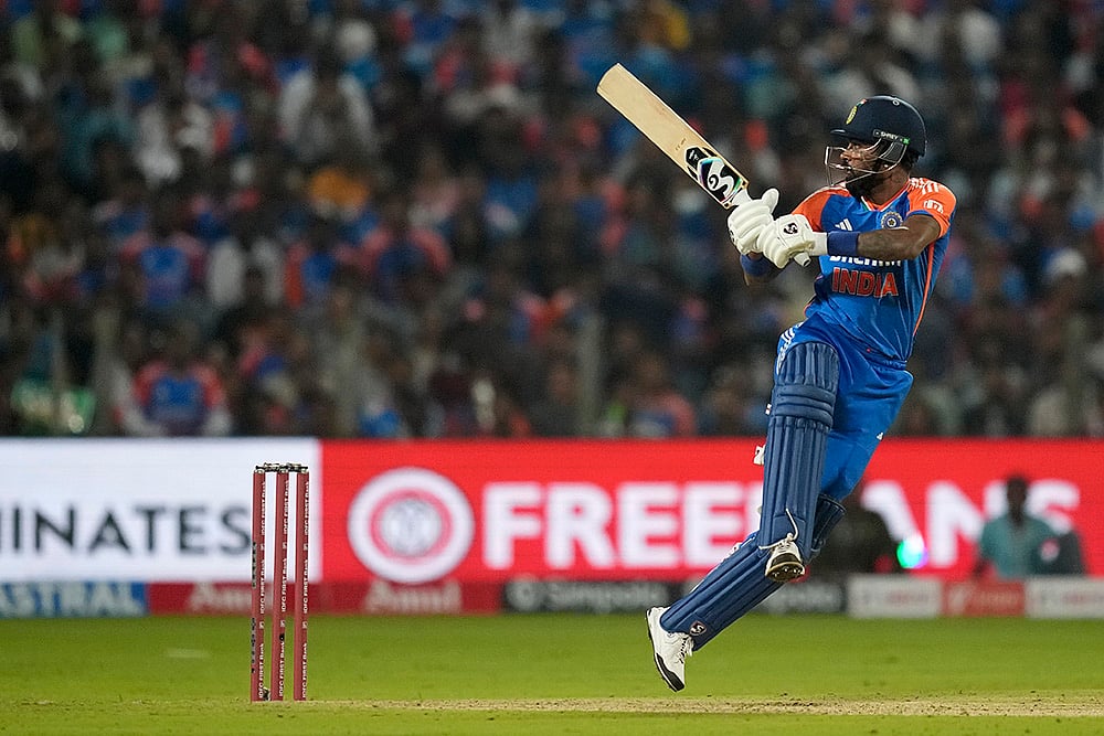 India vs England Cricket IND vs AUS 4th T20I pics from Pune:  Hardik Pandya 