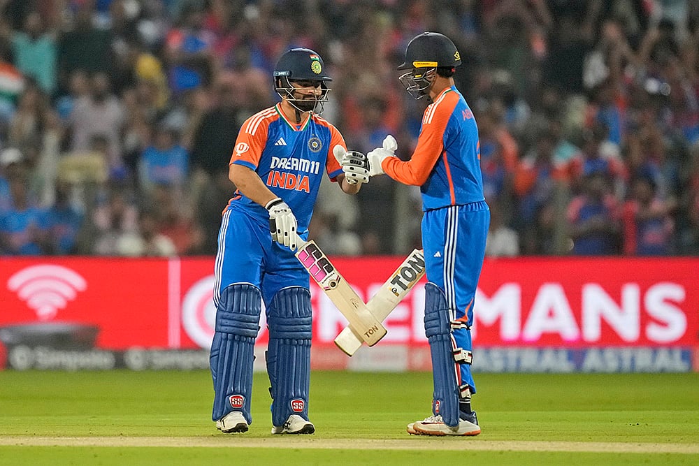 India vs England Cricket IND vs AUS 4th T20I pics from Pune:  Rinku Singh