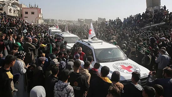 Israel-Gaza hostage release as part of ceasefire