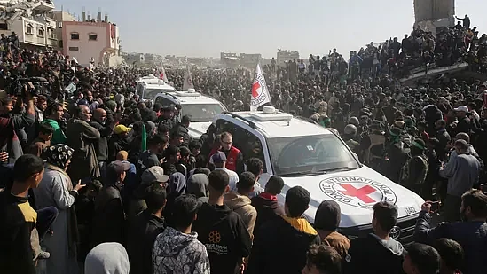 Israel-Gaza hostage release as part of ceasefire