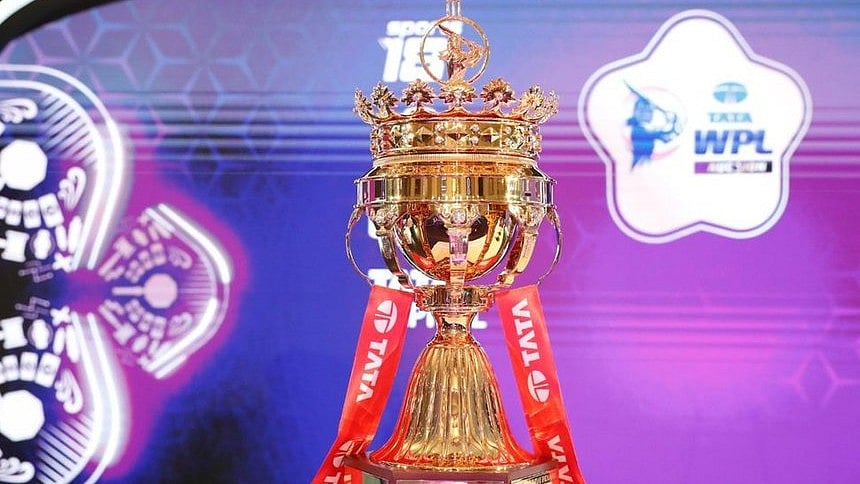 Photo: X | Women's Premier League (WPL) : Women's Premier League 2025 trophy.
